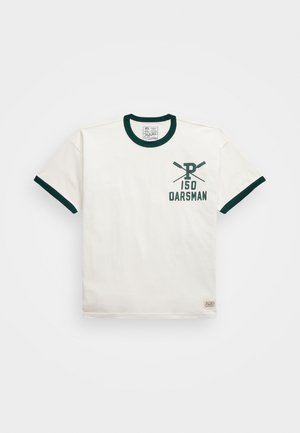 Polo Ralph Lauren CLASSIC FIT JERSEY GRAPHIC T-SHIRT - T-shirts med print - nevis