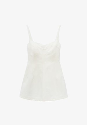 ADOLFO DOMINGUEZ, ADOLFO DOMINGUEZ STRAPPY SEMI-FITTED TOP STRAPPY SEMI-FITTED TOP - Blouse - ecru