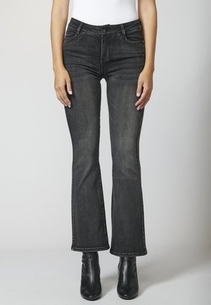 Vaqueros bootcut - grey denim