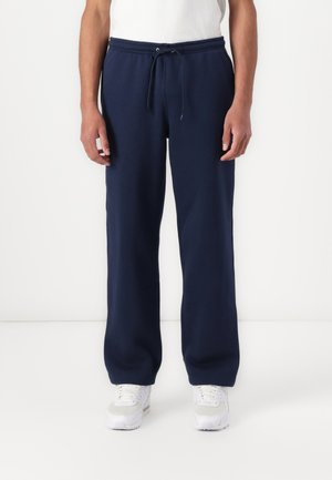 CLUB - Pantalones deportivos - obsidian obsidian white