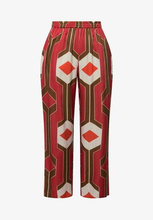 Ulla Popken Stoffhose - brown