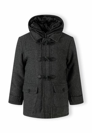 TWEED DUFFLE COAT - WINTER JACKET - Klasický kabát - charc