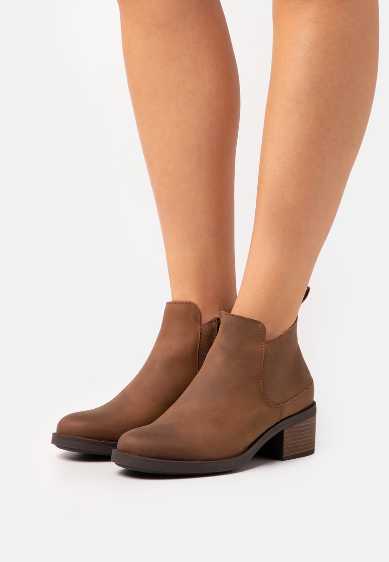 Clarks MEMI ZIP Ankle boots marron/cognac Zalando.co.uk