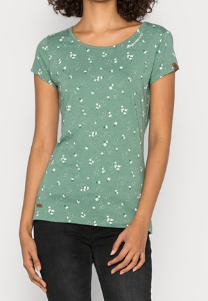 Printtipaita - dark green