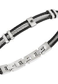 Breil Armband - black and silver coloured