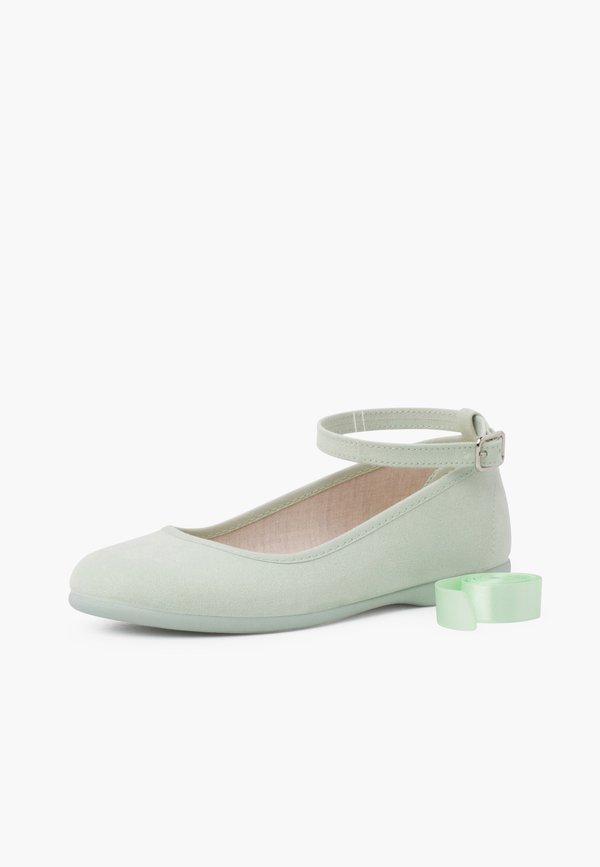 Lauflernschuh – verde pastel