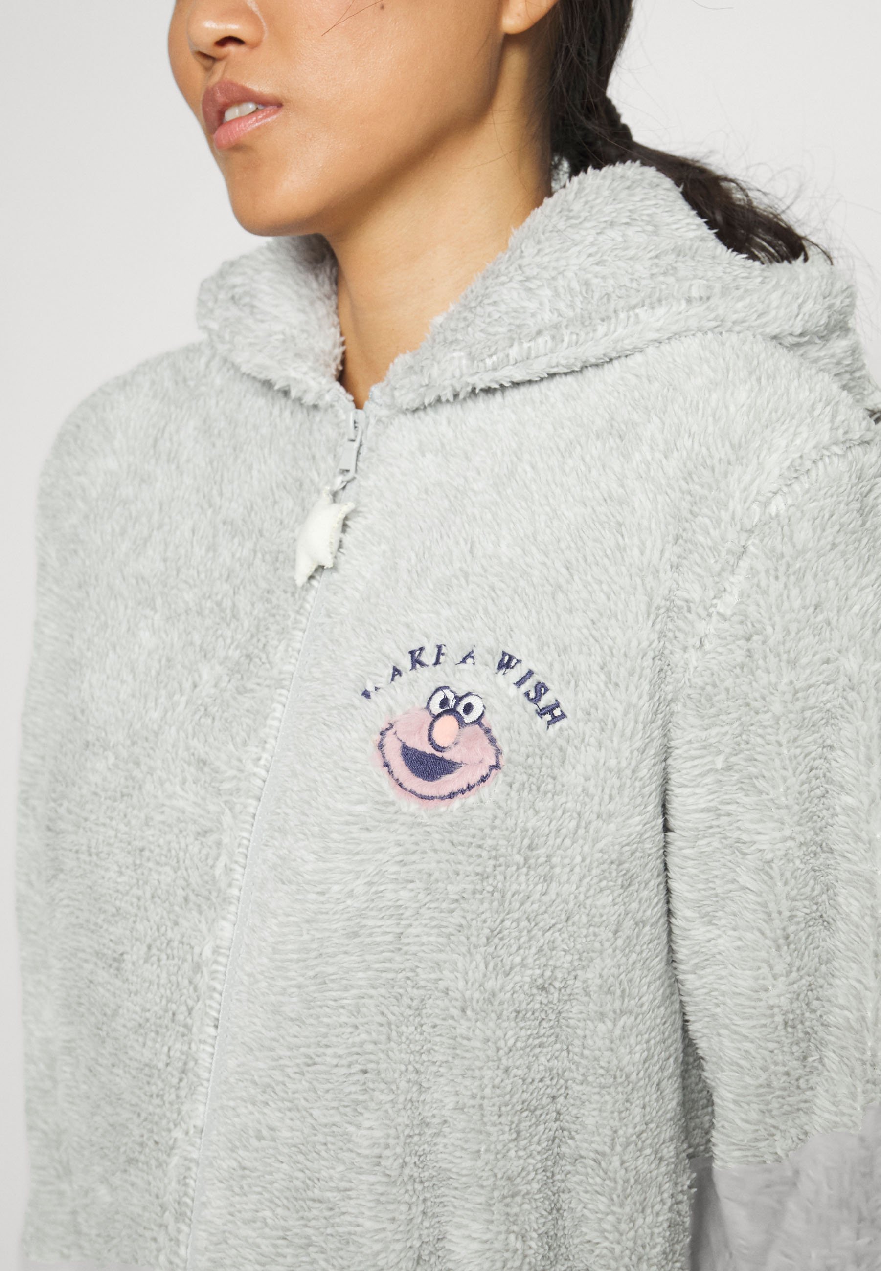 ivory ella fluffy jacket