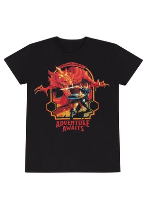 DUNGEONS AND DRAGONS ADVENTURE AWAITS - T-shirt print - black