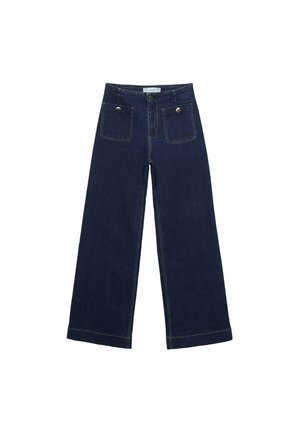 Vaqueros a campana - dark blue