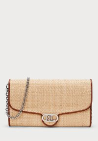 RAFFIA MEDIUM ADAIR CROSSBODY - Sac bandoulière - beige/brown