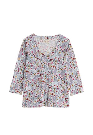 Seasalt Cornwall, SEASALT CORNWALL 3/4 STUDIO GLASS TOP - Blouse - multi - wild borders chalk