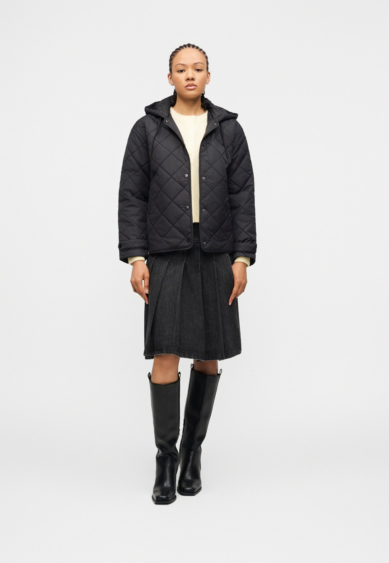 ONLJULIET QUILTED HOOD