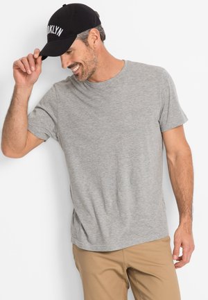 bonprix 3ER PACK - T-shirt basic - grey