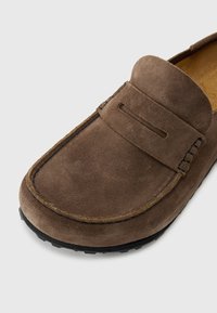 Birkenstock NAPLES WRAPPED LEVE BG REGULAR UNISEX - Mules - concrete gray