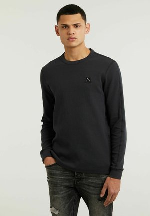 FIBRE - Long sleeved top - black