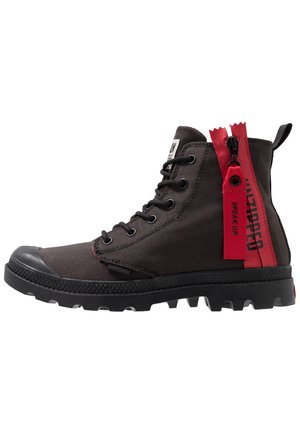 Bottines à lacets - black