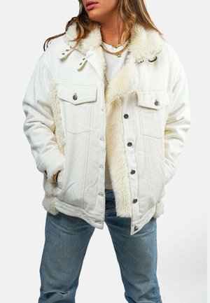 Veste en jean - ecru