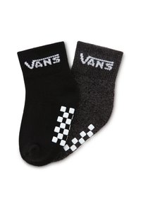 Vans - DROP V  2 PACK - Calcetines - black Imagen en miniatura 1