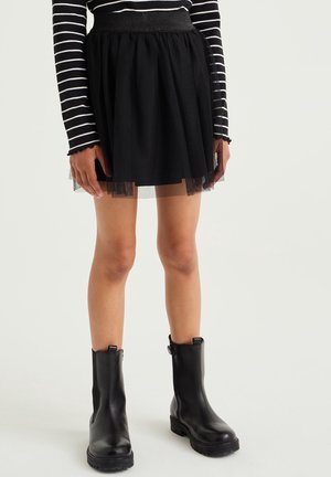 WE Fashion, Jupe trapèze - black