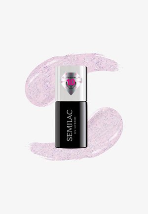 SEMILAC EXTEND CARE 5W1 - Nail polish - glitter delicate pink