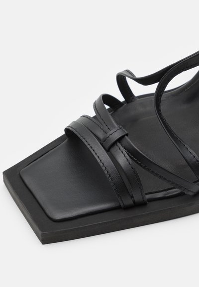 Ahluwalia WEDGE - Ψηλοτάκουνα πέδιλα - black
