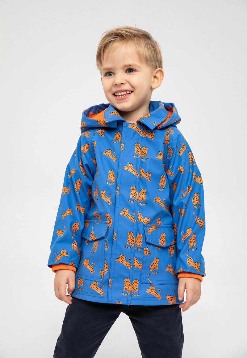 MINOTI SHOWERPROOF - Waterproof jacket - blue