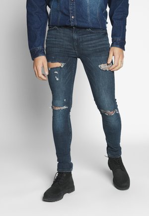 Jeans Skinny Fit - blue-black denim