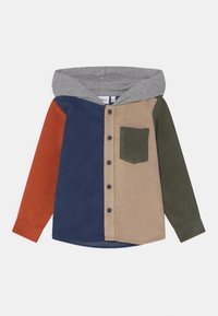 Name it SALLE COLOR BLOCK OVERSHIRT - Allvädersjacka - humus
