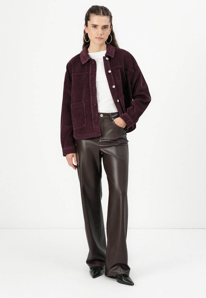 Vero Moda Lichte jas bordeauxrood