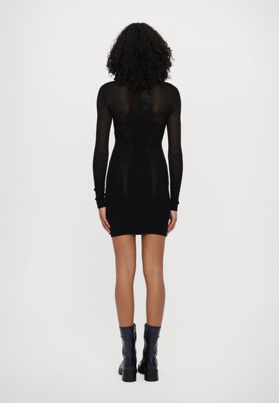 MISBHV BIANCA DRESS - Džersio suknelė - black