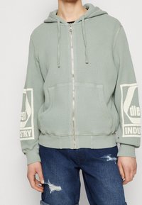 Diesel Tröja med dragkedja - blue