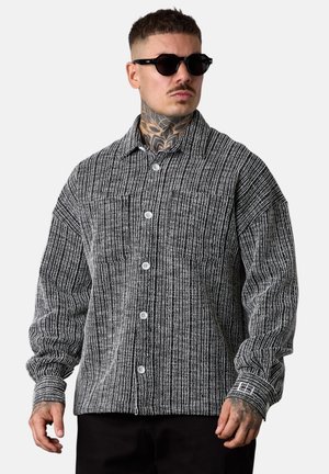 STRIPED - Hemd - black