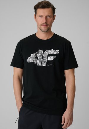 4F, - T-shirt z nadrukiem