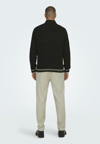 Only & Sons STEHKRAGEN REGULAR FIT LANGARM - Jumper - schwarz