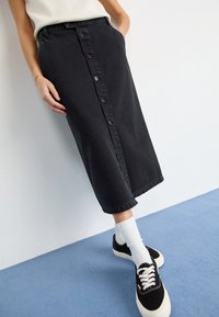 Carhartt WIP COLBY SKIRT - Suknja od trapera - black