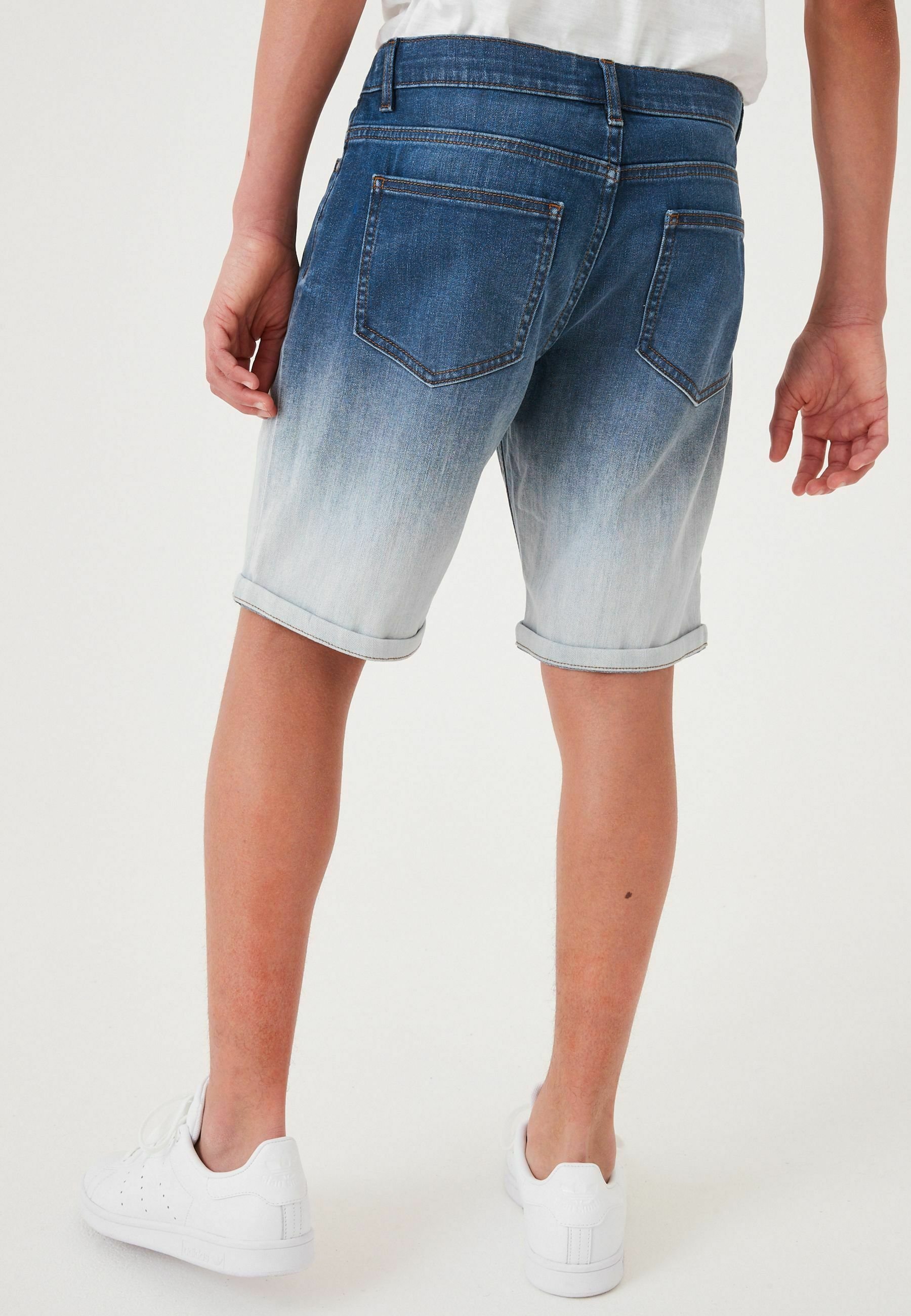 Next CUSTOMISED - Jeans Shorts - blue 