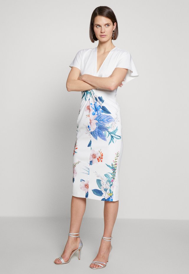 NERRIS - Etuikleid - white