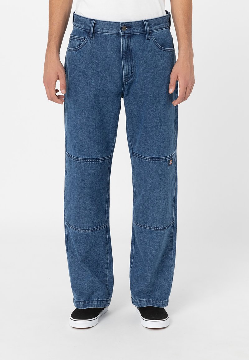 Dickies DOUBLE KNEE  - Delovne kavbojke - classic blue