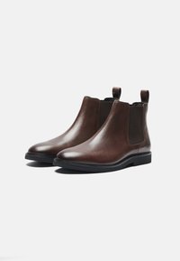 Zign LEATHER - Botines - brown