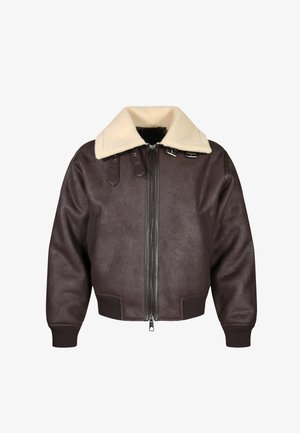 SIKSILK, AVIATOR BOMBER JACKET - Μπουφάν τύπου bomber - brown