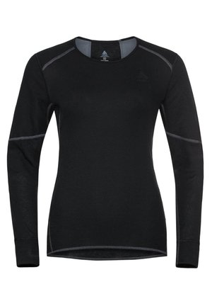 CREW NECK ACTIVE X-WARM - Long sleeved top - schwarz