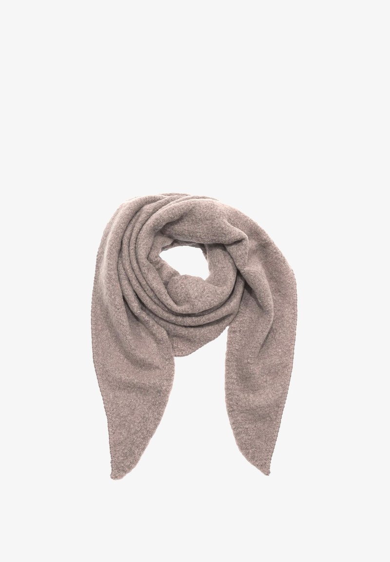 Faera DREIECK COZY OBERFLÄCHE - Scarf - grau