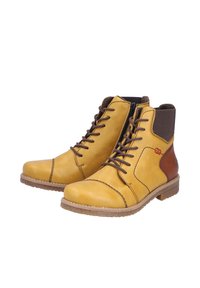 Rieker Bottines à lacets - gelb