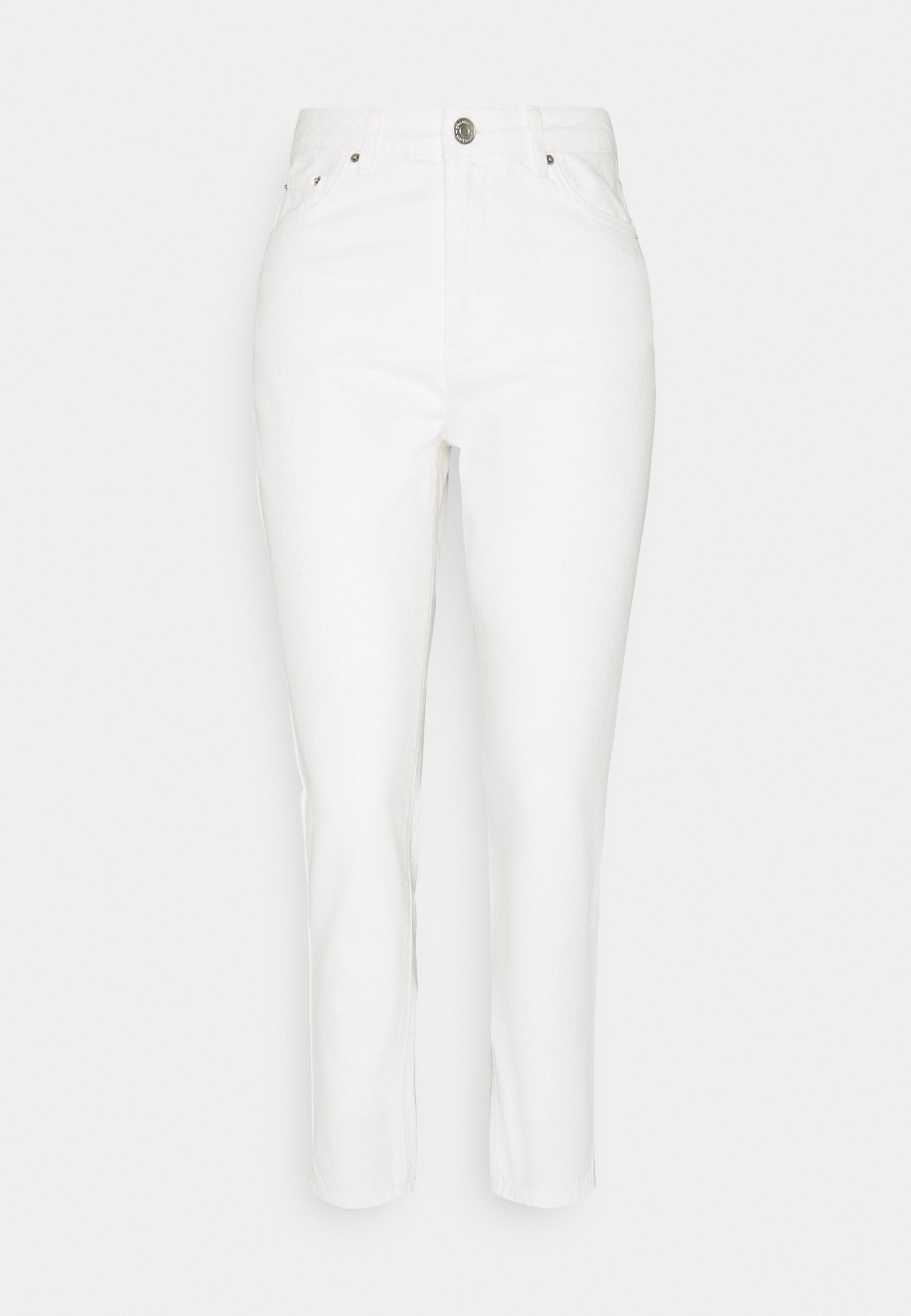 Gina Tricot DAGNY MOM - Relaxed fit jeans - white denim - Zalando.ie