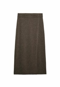 STOCKH LM Studio STEFANIA PREMIUM - A-linjainen hame - taupe melange
