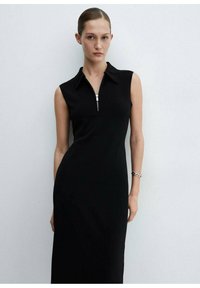Mango Fodralklänning - black