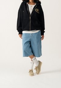 BLKVIS Felpa con zip - black