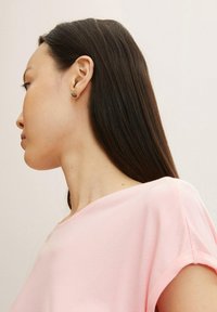 TOM TAILOR DENIM FLUENT TEE - Basic T-shirt - soft pink