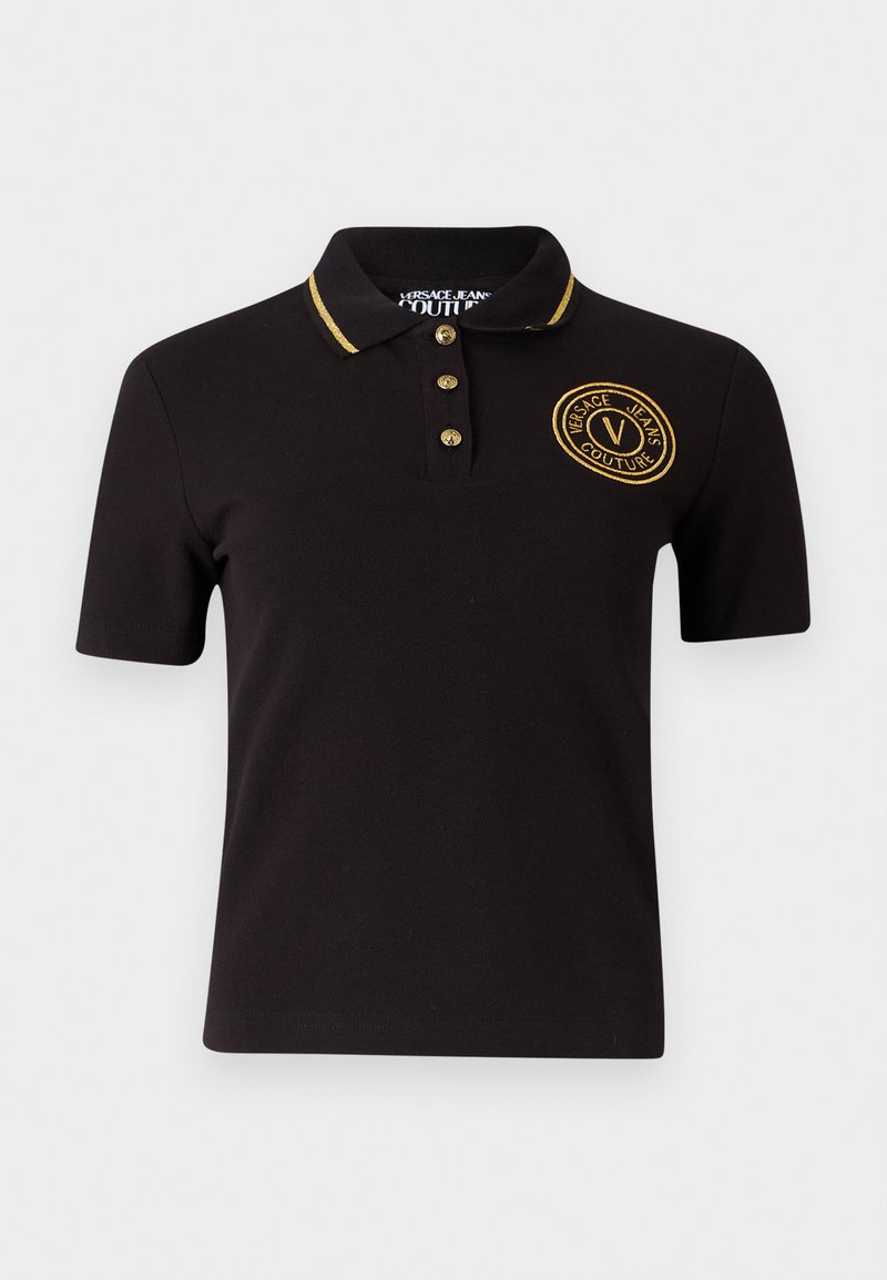 Versace Jeans Couture Poloshirt zwart Versace Jeans Couture Poloshirt zwart