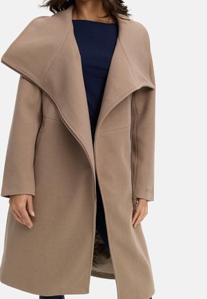 Klassischer Mantel - taupe
